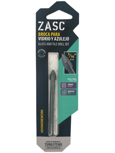 [F0100000694] MECHA P/VIDRIO Y CERAMICA PUNTA DE CARBURO 5/16''